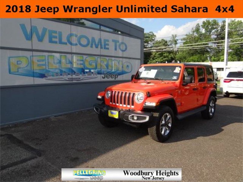 Certified 2018 Jeep Wrangler Unlimited Sahara w/ Dual Top Group image 1