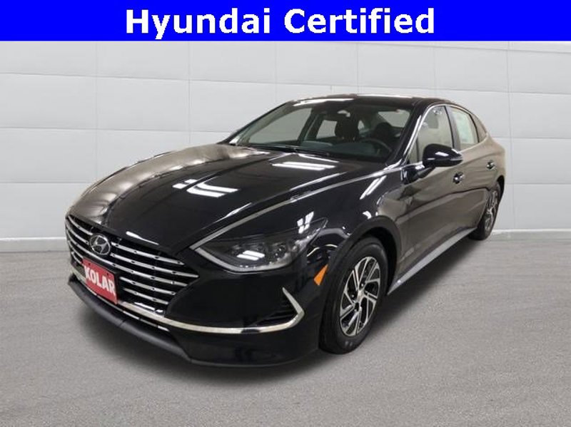 Certified 2023 Hyundai Sonata Blue w/ Cargo Package image 1