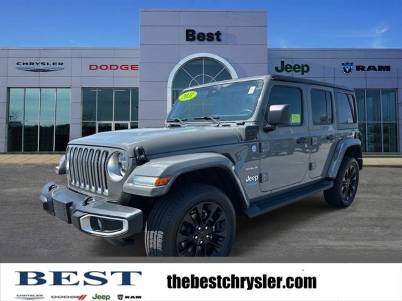 Certified 2021 Jeep Wrangler Unlimited Sahara w/ Dual Top Group image 1