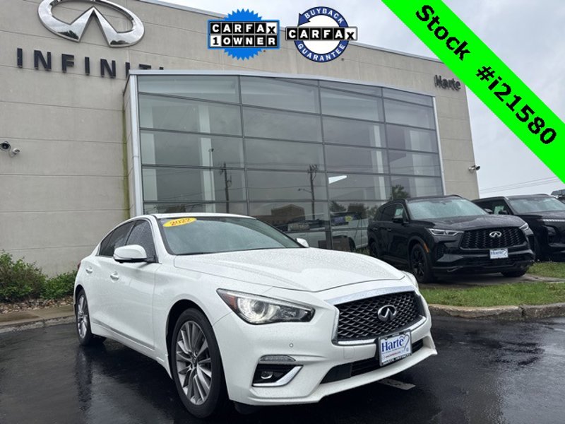Certified 2022 INFINITI Q50 Luxe w/ Cargo Package image 1
