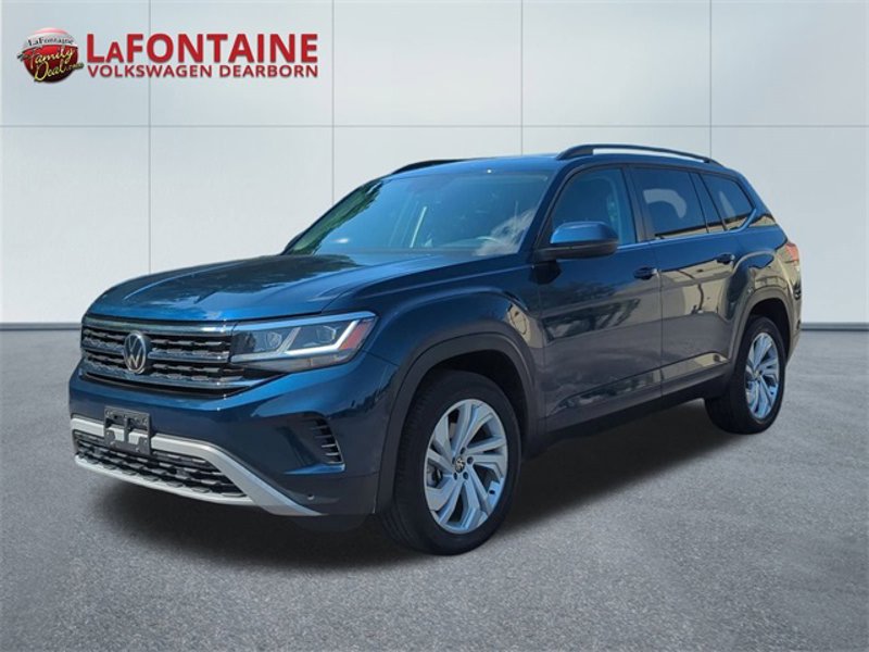 Certified 2021 Volkswagen Atlas SE w/ Panoramic Sunroof Package image 1