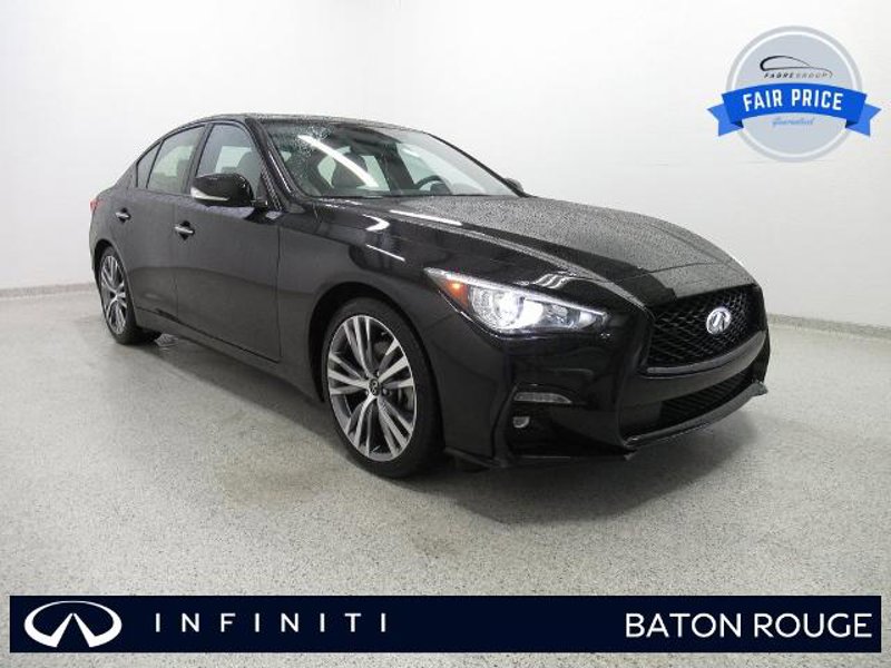 Certified 2023 INFINITI Q50 Sensory image 1