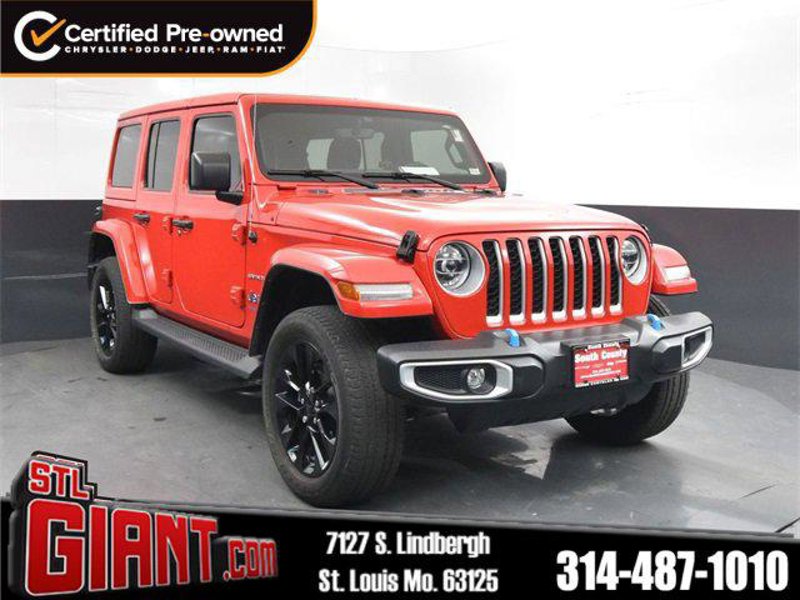 Certified 2022 Jeep Wrangler Unlimited Sahara w/ Cold Weather Group image 1