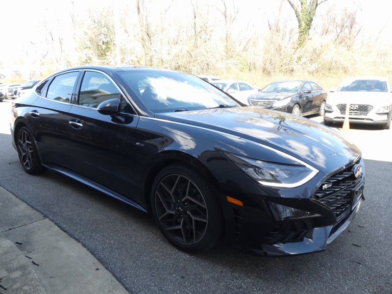 Certified 2021 Hyundai Sonata N Line w/ Cargo Package image 1