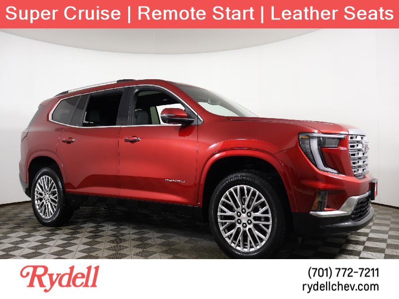 Certified 2024 GMC Acadia Denali w/ LPO, Floor Liner Package image 1