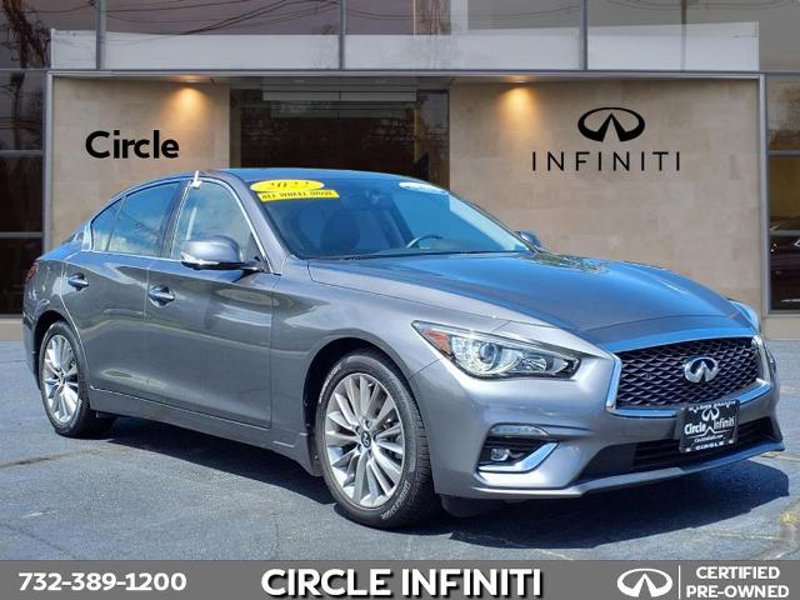 Certified 2022 INFINITI Q50 Luxe w/ Cargo Package image 1