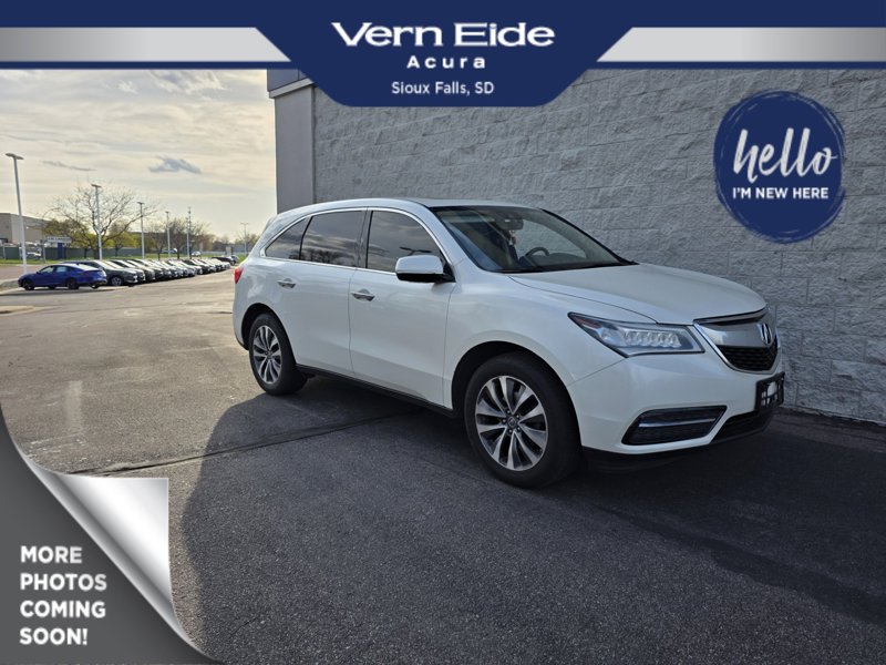 Used 2016 Acura MDX SH-AWD w/ Technology Package image 1