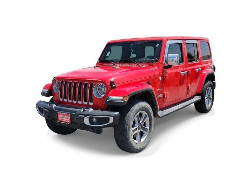 Certified 2018 Jeep Wrangler Unlimited Sahara w/ Cold Weather Group image 1