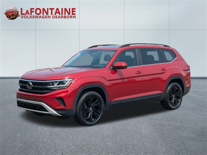 Certified 2022 Volkswagen Atlas SE w/ Panoramic Sunroof Package image 1