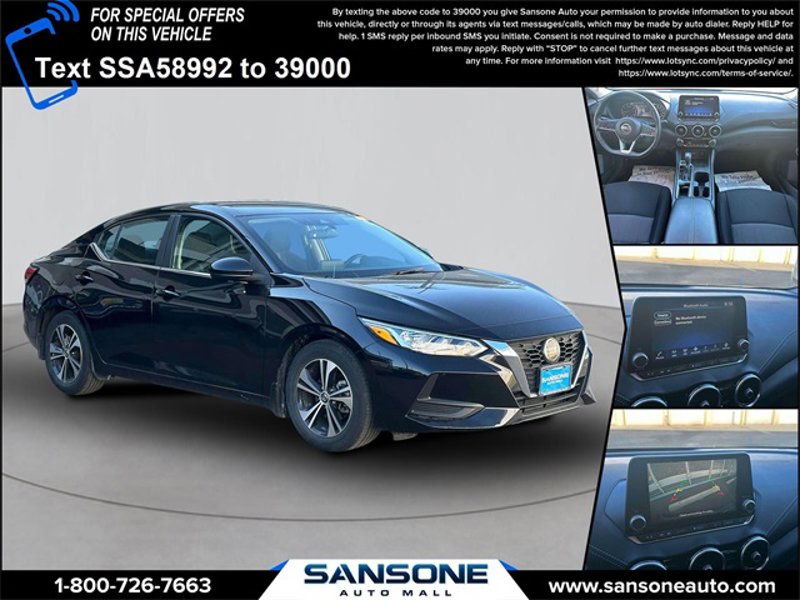 Certified 2022 Nissan Sentra SV w/ All-Weather Package image 1