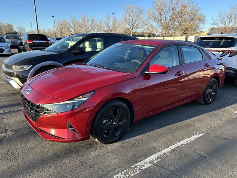Certified 2022 Hyundai Elantra Blue w/ Cargo Package image 1
