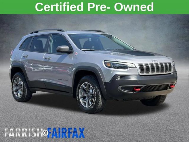 Certified 2020 Jeep Cherokee Trailhawk w/ Comfort/Convenience Group image 1