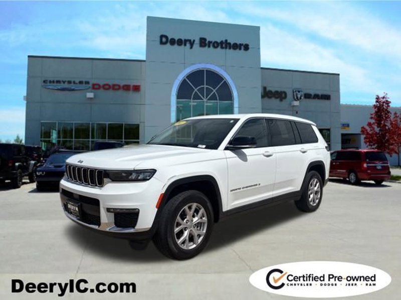 Certified 2022 Jeep Grand Cherokee L Limited w/ Trailer Tow Group (B) image 1
