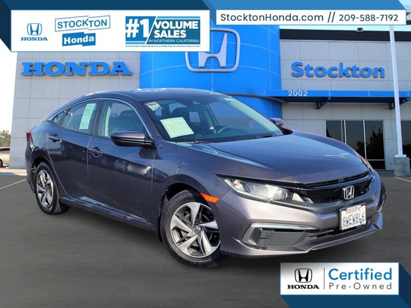 Certified 2021 Honda Civic LX image 1
