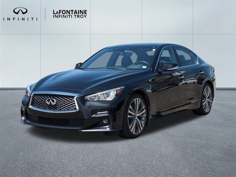 Certified 2022 INFINITI Q50 Sensory image 1