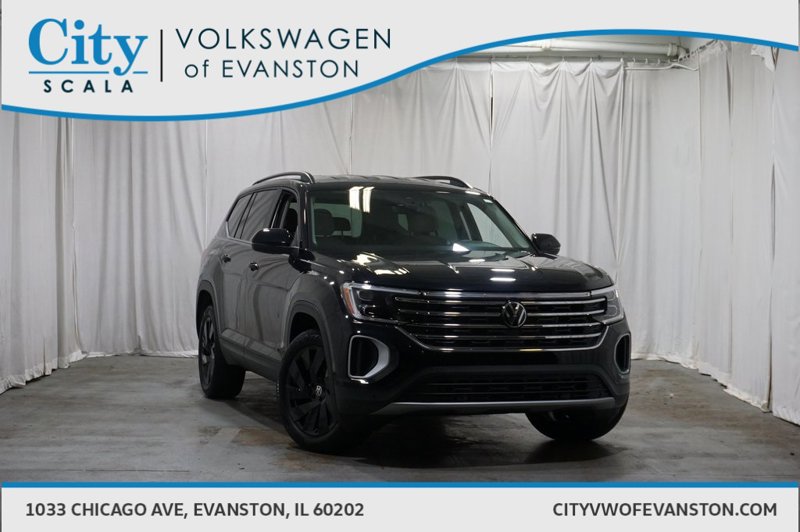 Certified 2025 Volkswagen Atlas SE w/ Black Wheel Package image 1