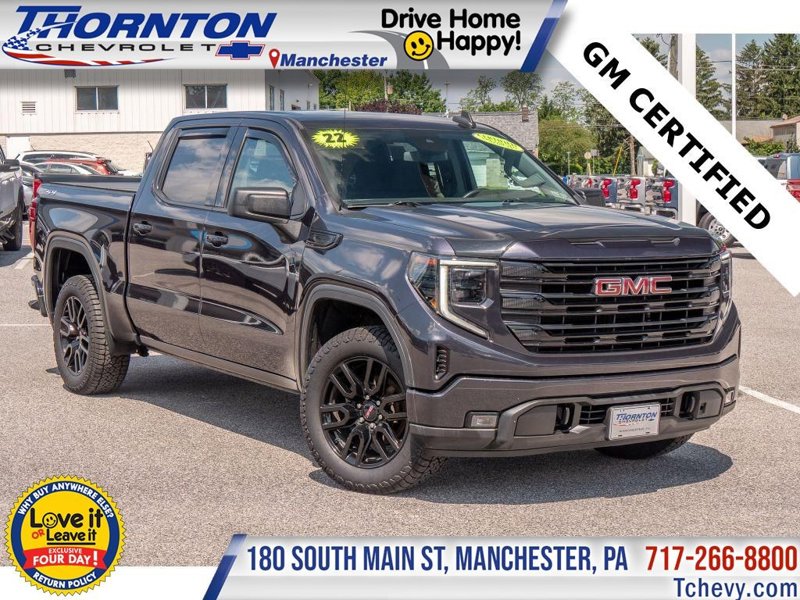 Certified 2022 GMC Sierra 1500 Elevation image 1