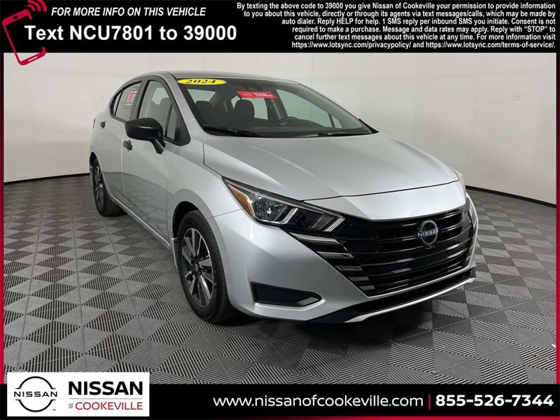 Certified 2024 Nissan Versa S w/ S Plus Package image 1