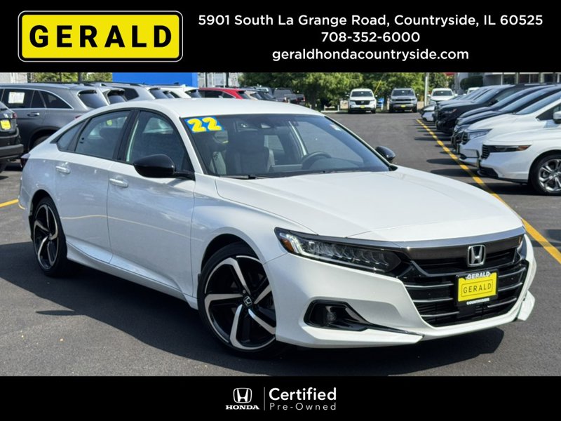 Certified 2022 Honda Accord Sport image 1