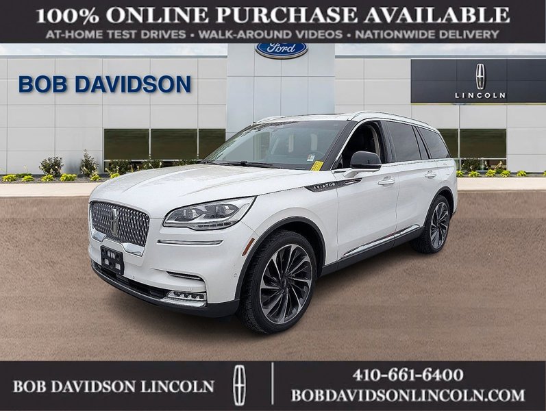 Certified 2021 Lincoln Aviator Reserve w/ Equipment Group 202A image 1