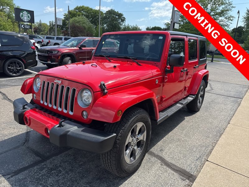 Used 2017 Jeep Wrangler Unlimited Sahara w/ Dual Top Group image 1