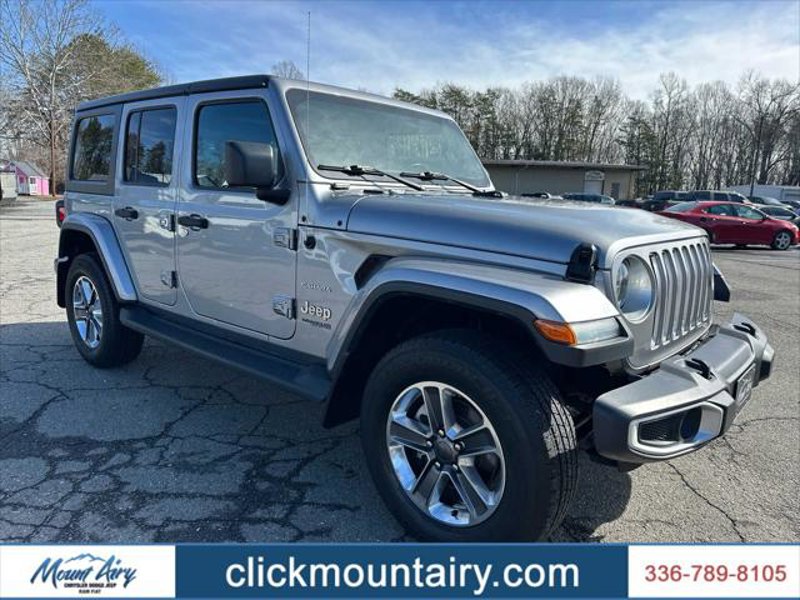 Certified 2020 Jeep Wrangler Unlimited Sahara image 1