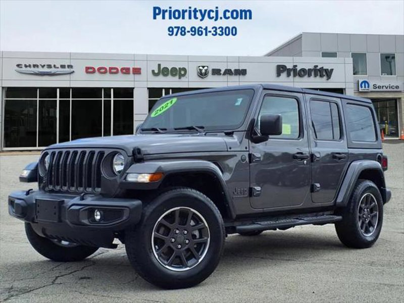 Certified 2021 Jeep Wrangler Unlimited Sport image 1