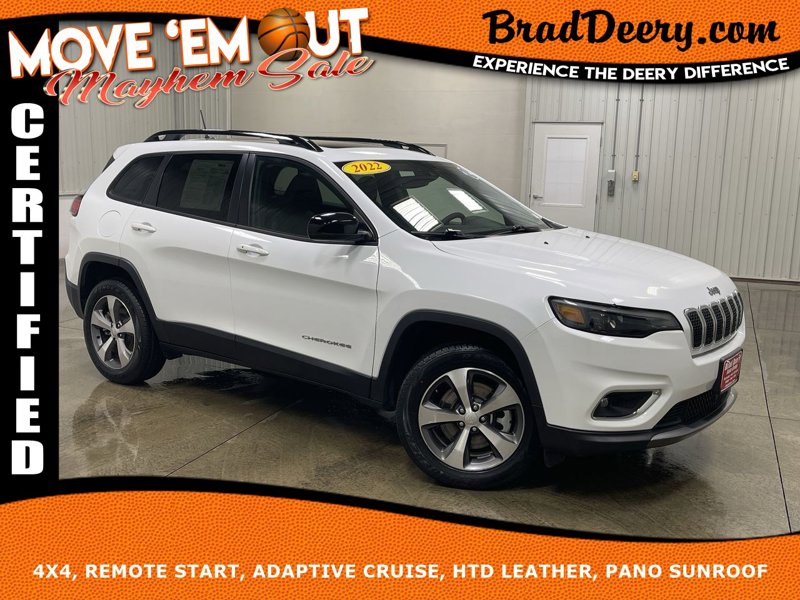 Certified 2022 Jeep Cherokee Limited image 1