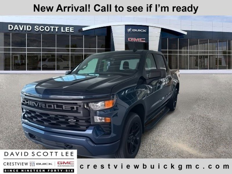 Certified 2023 Chevrolet Silverado 1500 Custom w/ LPO, Dark Essentials Package image 1