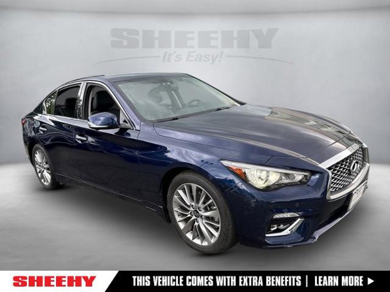 Certified 2022 INFINITI Q50 Luxe w/ Cargo Package image 1
