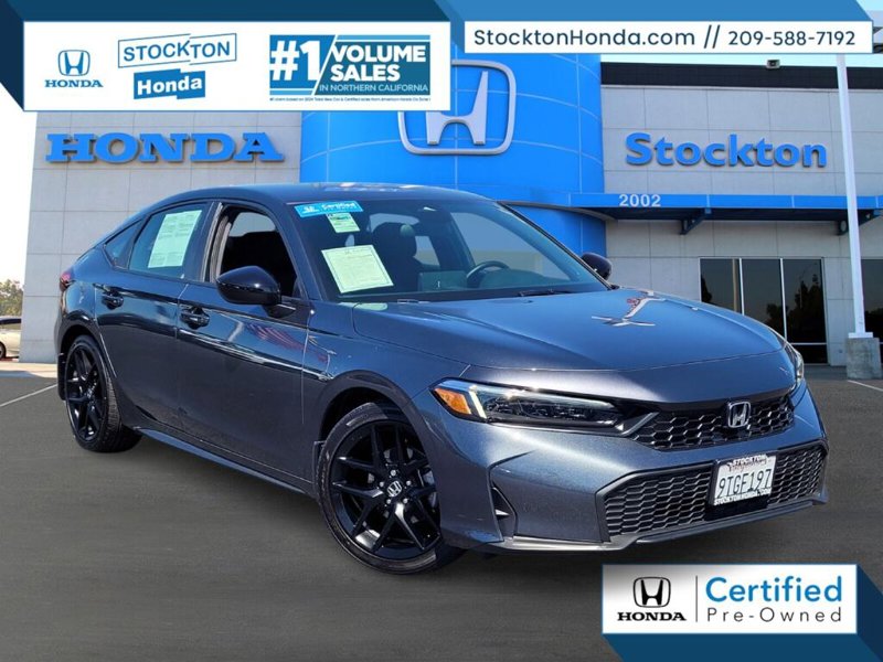 Certified 2025 Honda Civic Sport image 1
