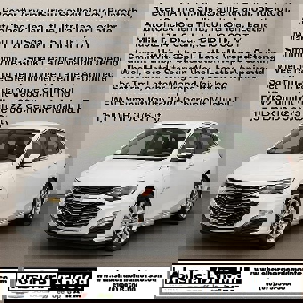 Used 2020 Chevrolet Malibu LT w/ Leather Package image 1