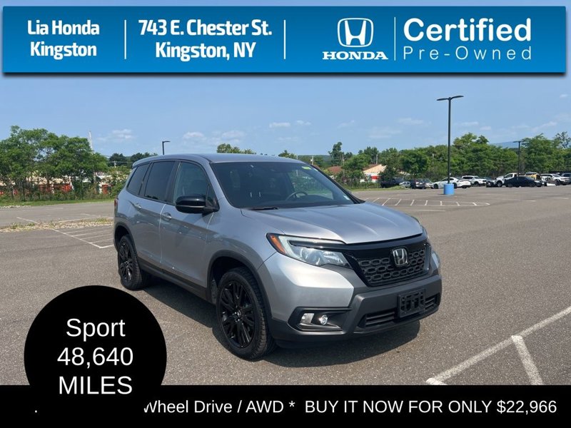 Certified 2019 Honda Passport Sport image 1