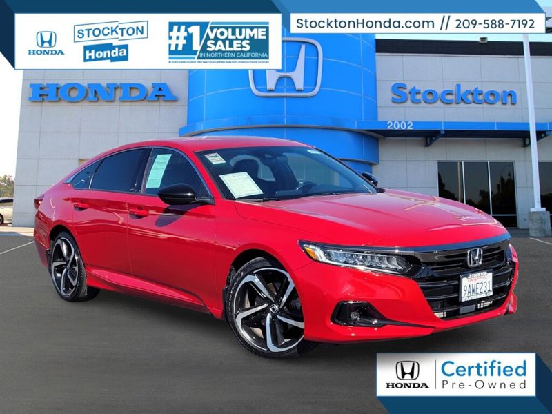 Certified 2022 Honda Accord Sport image 1