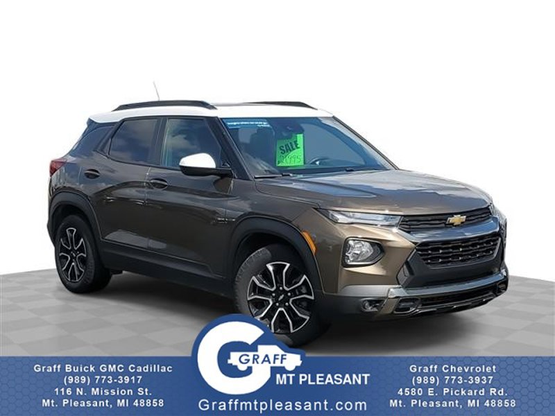 Certified 2022 Chevrolet TrailBlazer ACTIV w/ Sun and Liftgate Package image 1