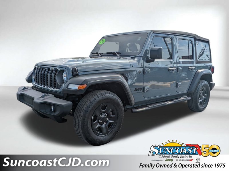Certified 2024 Jeep Wrangler Sport image 1