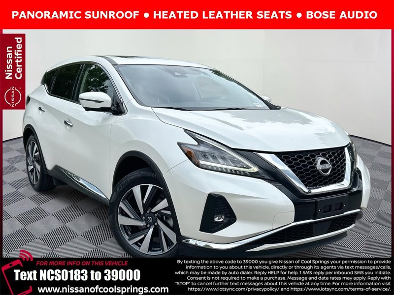 Certified 2023 Nissan Murano SL w/ SL Moonroof Package image 1