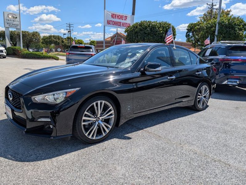 Certified 2023 INFINITI Q50 Sensory image 1