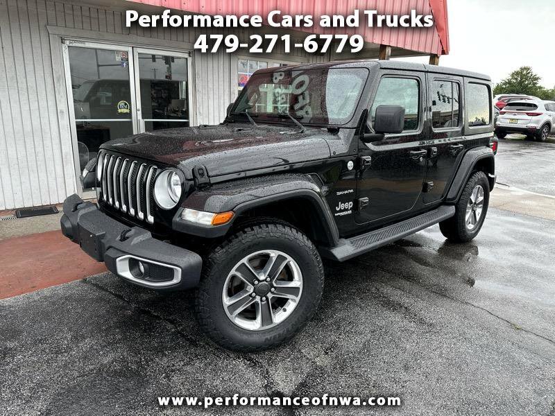 Used 2020 Jeep Wrangler Unlimited Sahara image 1