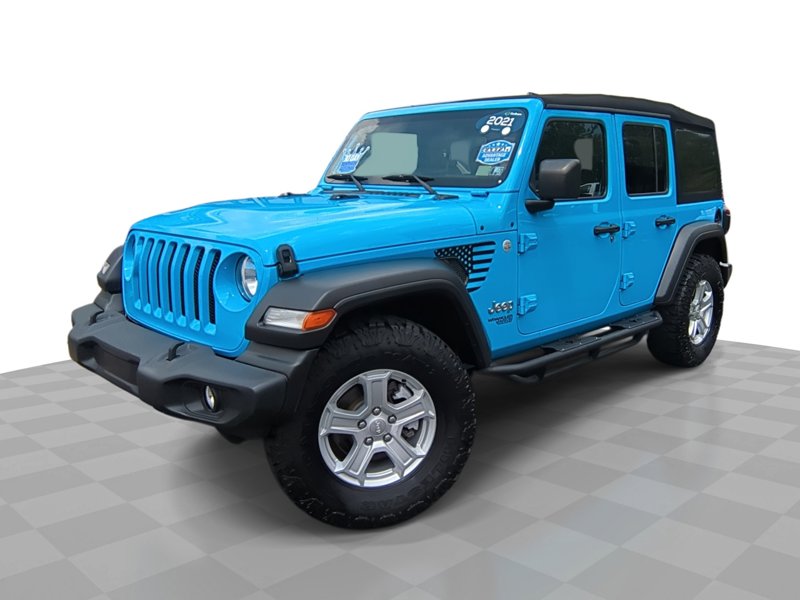 Used 2021 Jeep Wrangler Unlimited Sport image 1