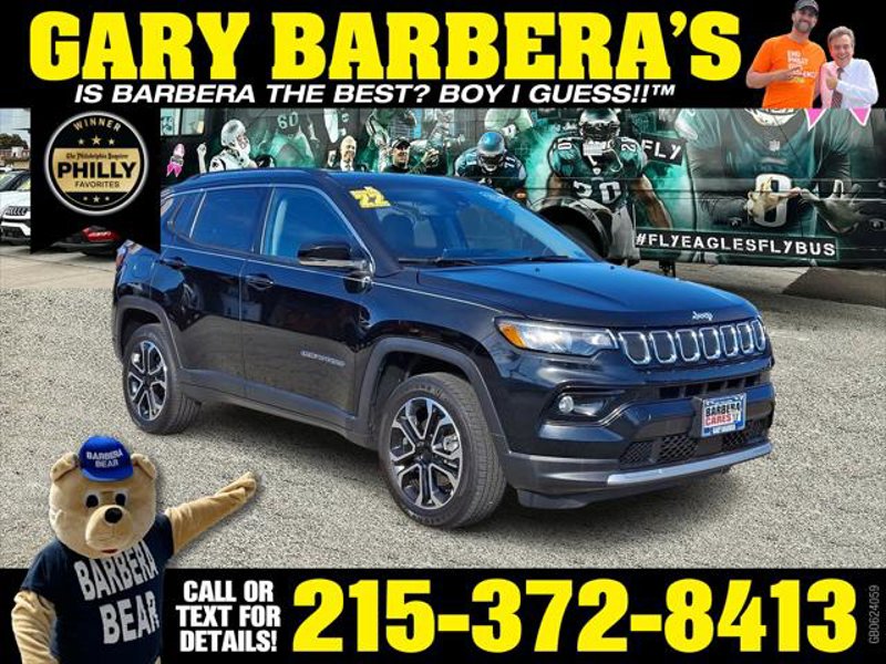 Certified 2022 Jeep Compass Limited image 1
