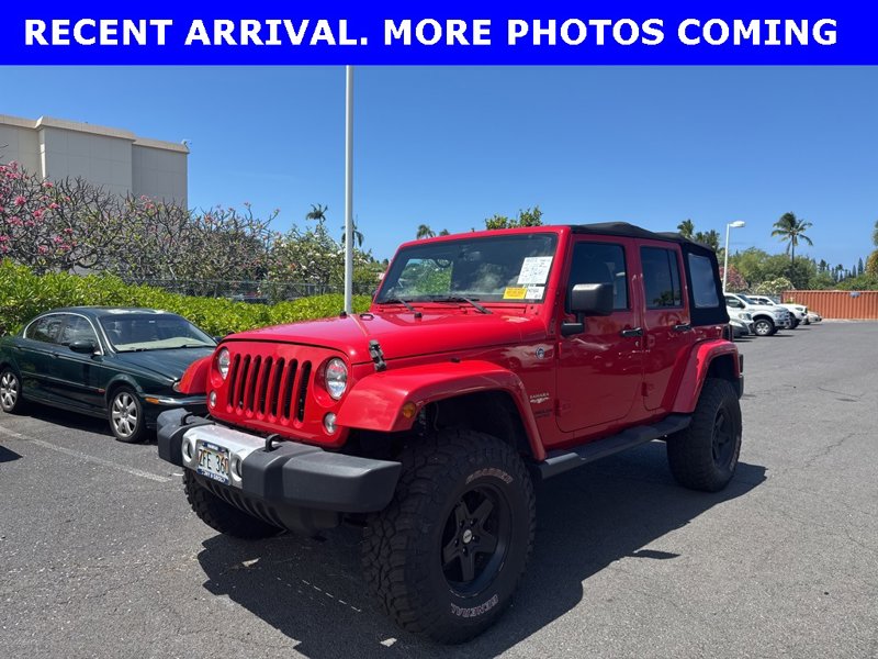 Used 2014 Jeep Wrangler Unlimited Sahara w/ Connectivity Group image 1