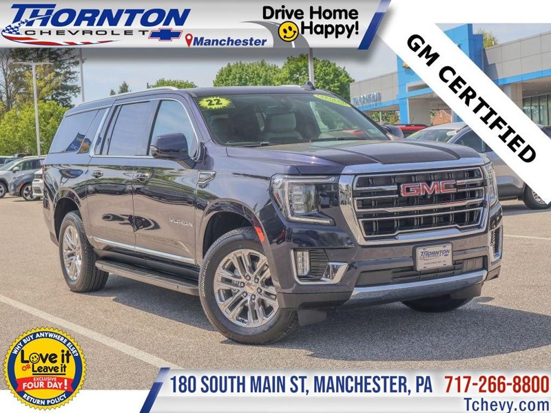 Certified 2022 GMC Yukon XL SLT w/ SLT Luxury Package image 1