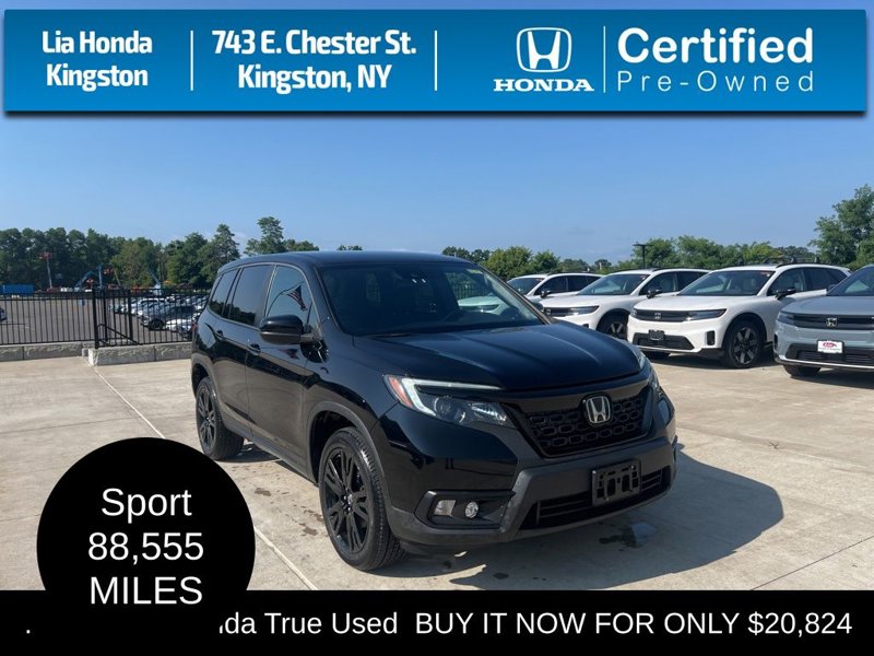 Certified 2019 Honda Passport Sport image 1