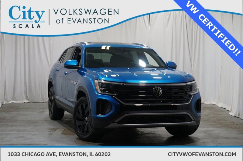 Certified 2024 Volkswagen Atlas Cross Sport SE w/ Panoramic Sunroof Package image 1