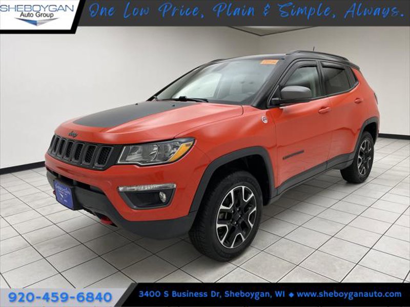 Certified 2020 Jeep Compass Trailhawk w/ Cold Weather Group image 1