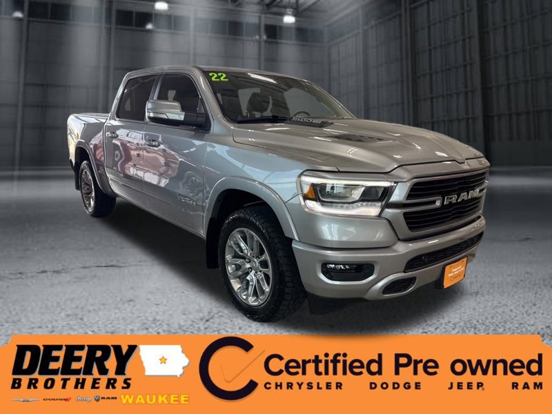 Certified 2022 RAM 1500 Laramie w/ Sport Appearance Package image 1