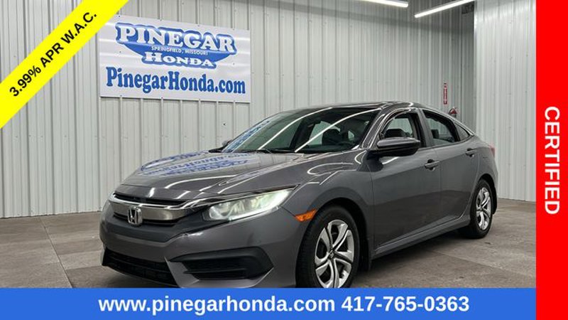 Certified 2017 Honda Civic LX image 1
