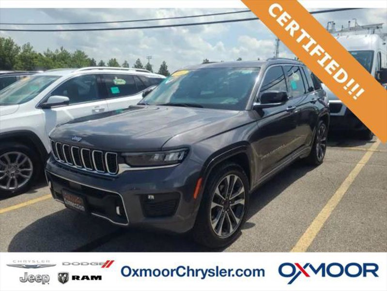 Certified 2022 Jeep Grand Cherokee Overland w/ Luxury Tech Group IV image 1