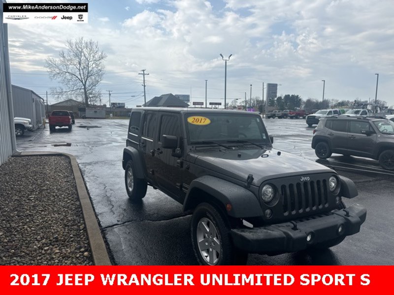 Used 2017 Jeep Wrangler Unlimited Sport w/ Quick Order Package 24S image 1
